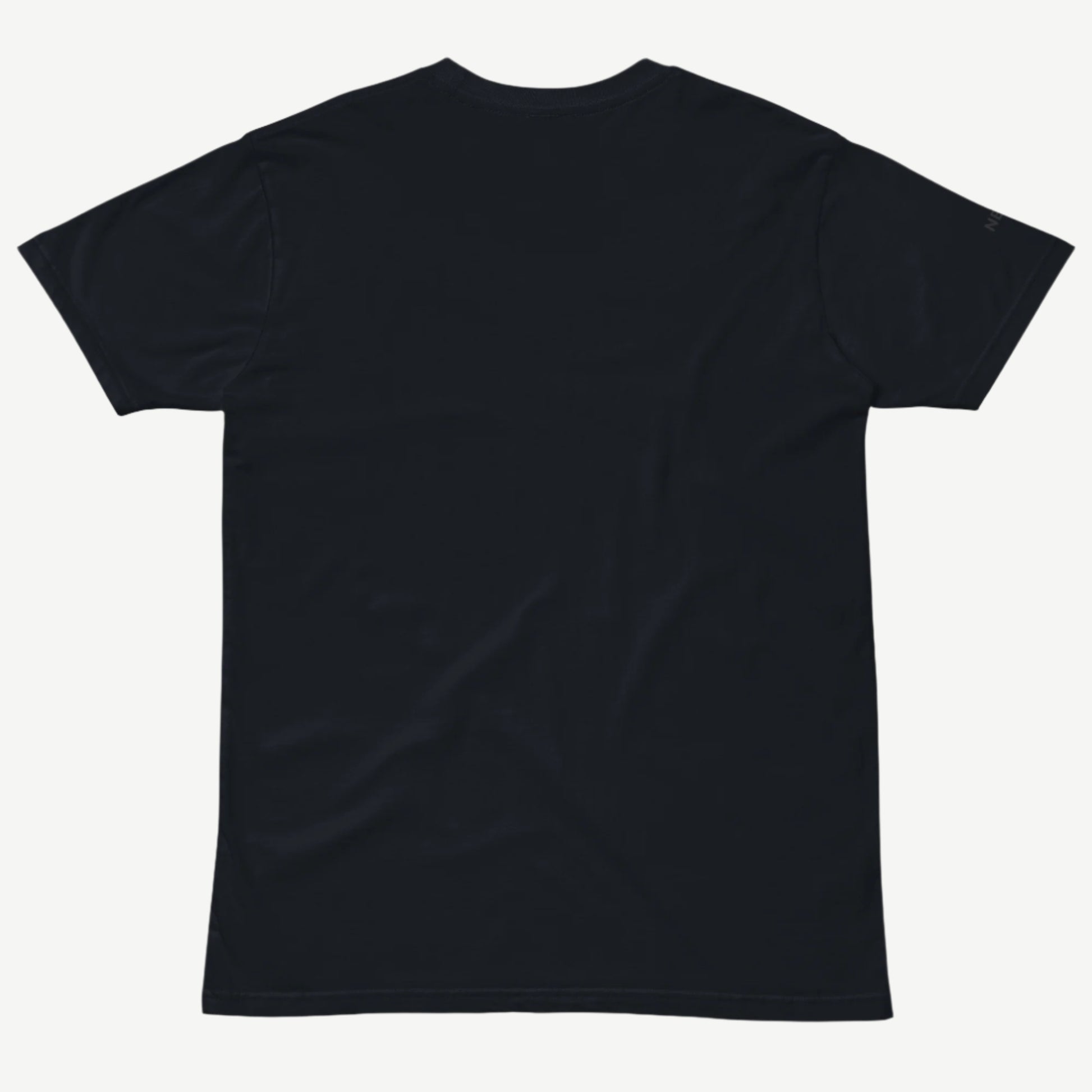 Comfort Premium Navy T-Shirt back view minimalist tee by NEI.LDN